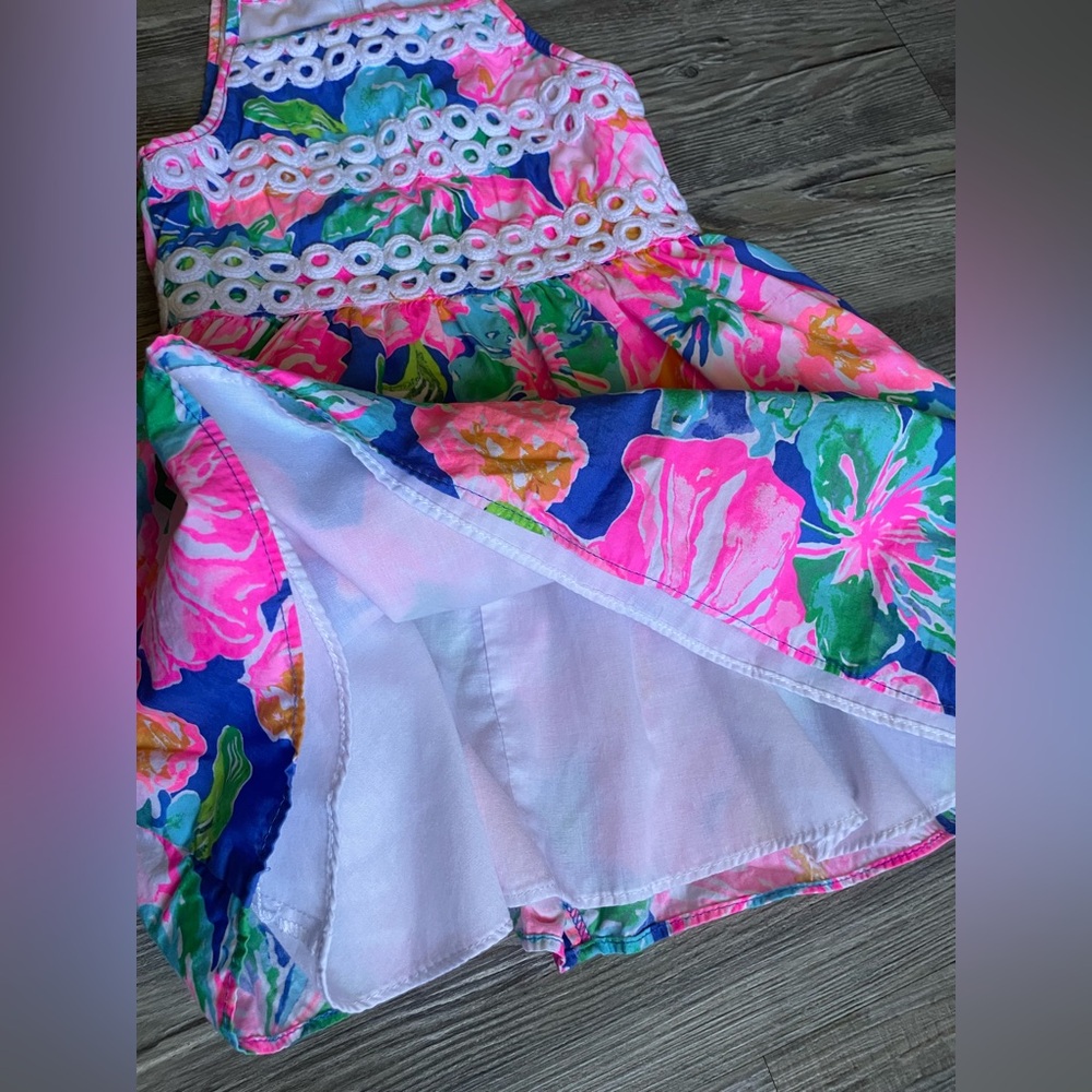 Lilly Pulitzer Multicolor Floral Dress - Picture 6 of 8